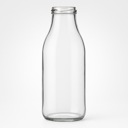 1000 ml Saftflasche Transparent