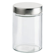 500 ml Klassik Einmachglas mit Verschluss Silber