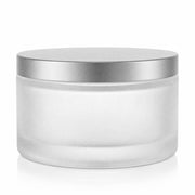 15 ml Cremetiegel gefrostet matt mit Verschluss Silber