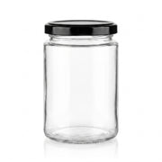 500 ml Klassik Einmachglas mit Verschluss Schwarz