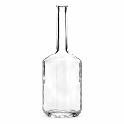 100 ml Amalfi – leer auf Weiß, ohne Verschluss