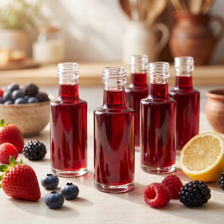 Fruchtsirup-Grundrezept selbst gemacht