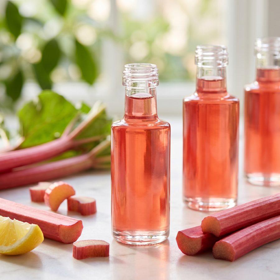 Rhabarbersirup selbst gemacht