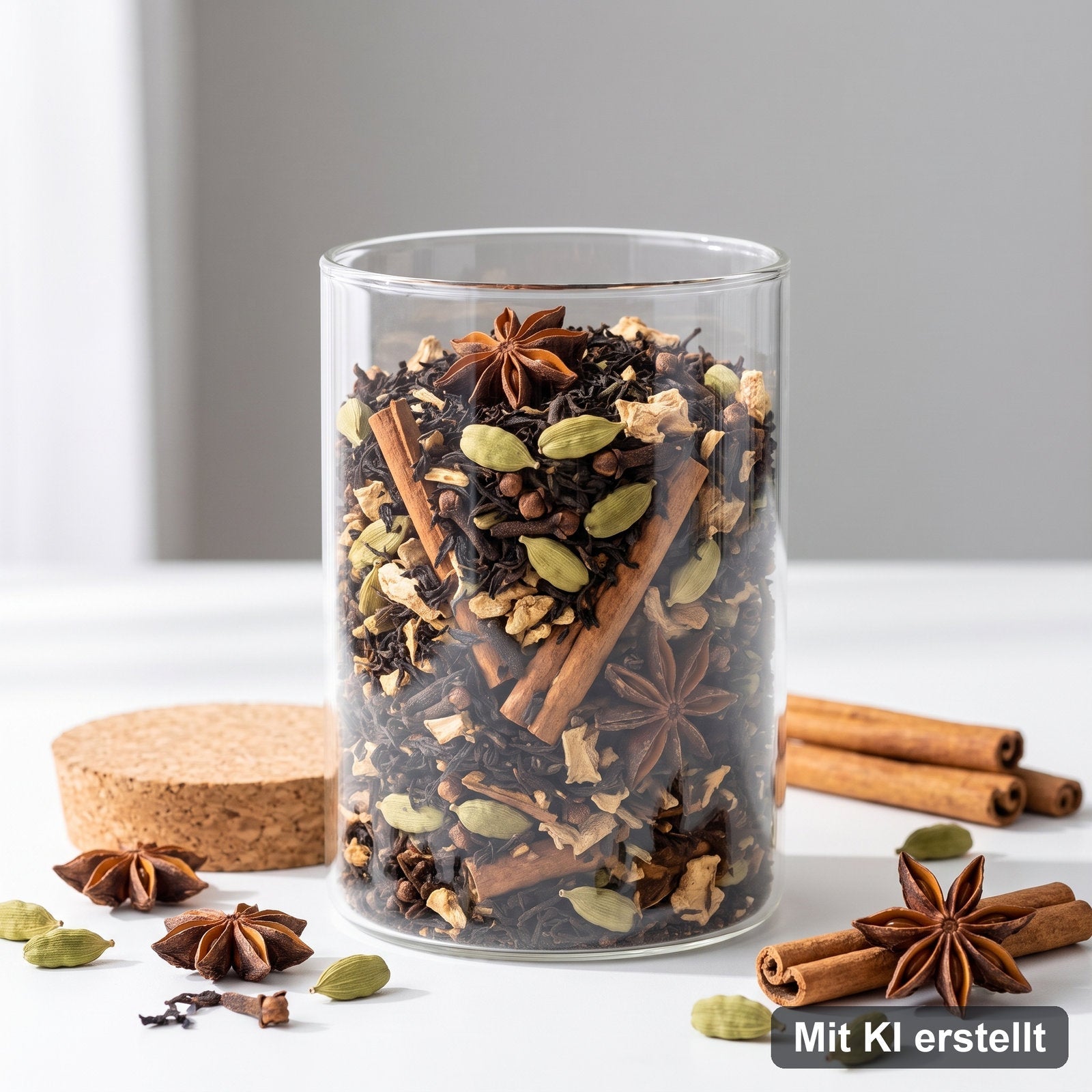 Chai-Mischung selbst gemacht – Mit KI erstellt