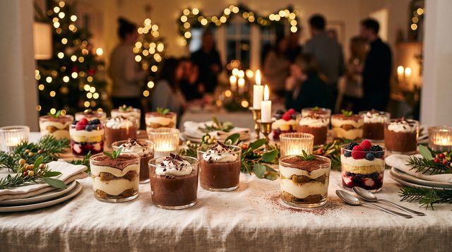 Dessertgläser auswählen und Portionen sinnvoll planen