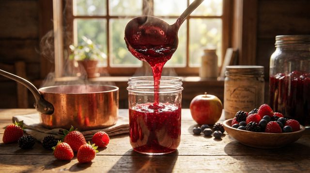 Marmelade, Gelee und Chutney sauber abfüllen