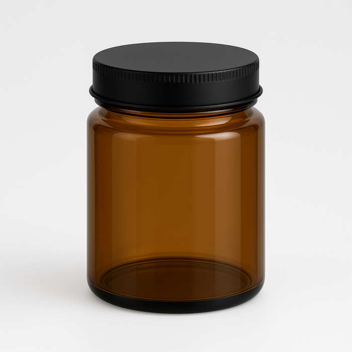 150 ml Cremetiegel Braunglas