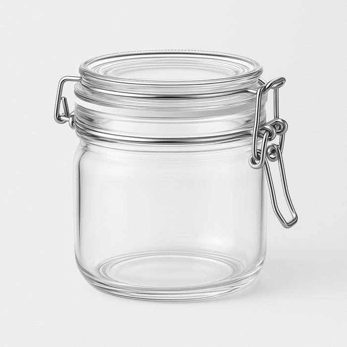 200 ml Bügelglas Rund
