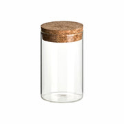 500 ml Borosilikatglas Rund mit Korkverschluss - Produktansicht 2