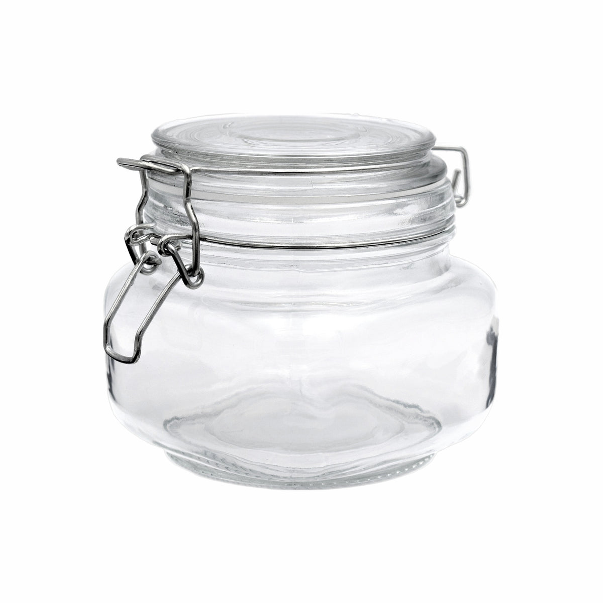 500 ml Bügelglas Eckig