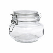 500 ml Bügelglas Eckig
