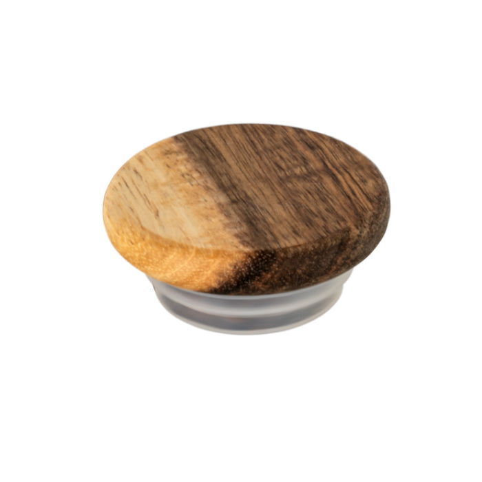 Holzdeckel Akazie für Quadrat 120 / 150 ml