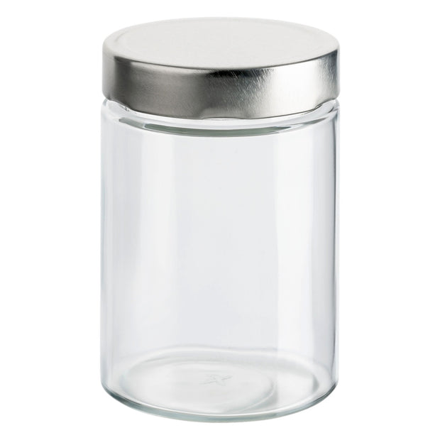 500 ml Klassik Einmachglas mit Verschluss Silber