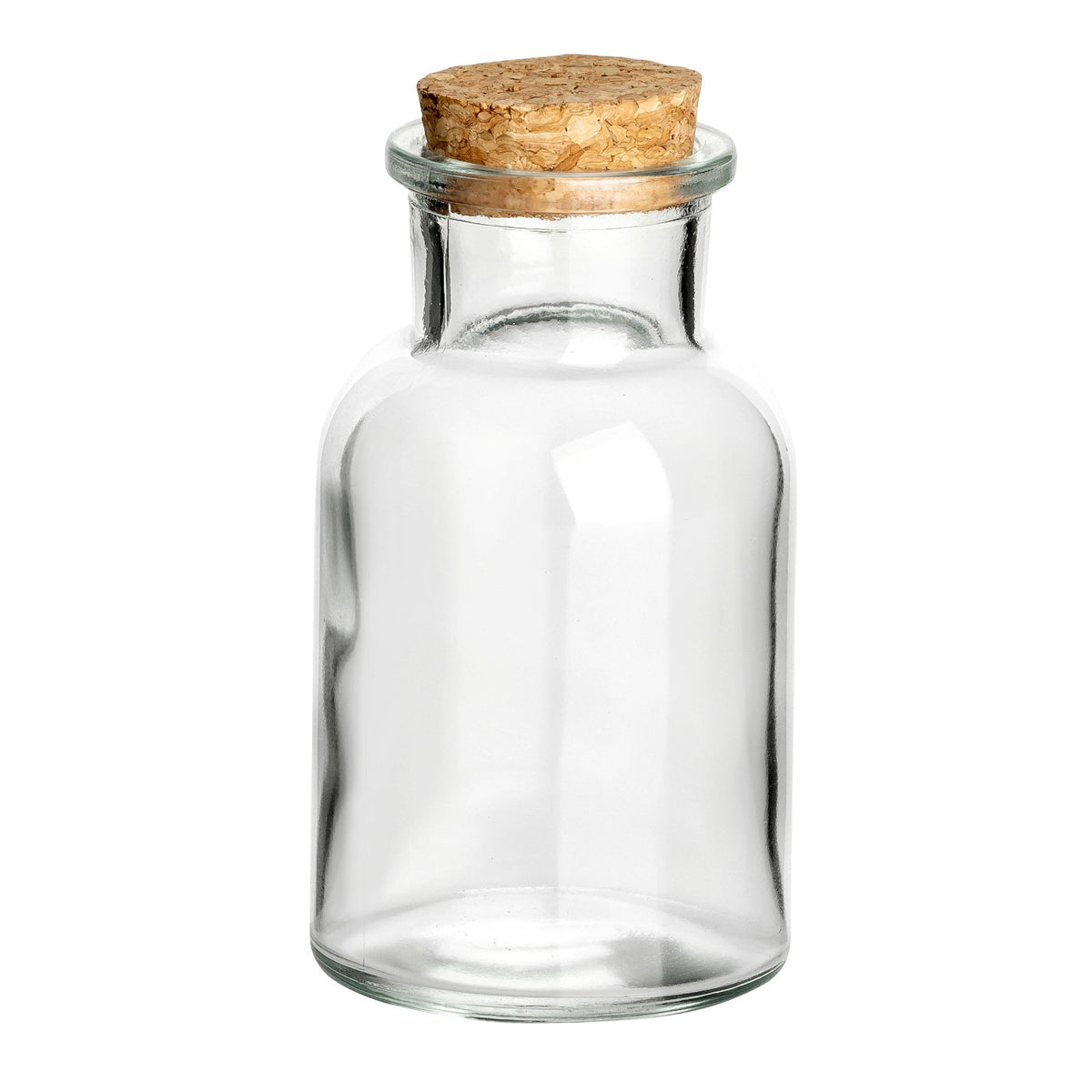 125 ml Korkenglas Rund mit Korken