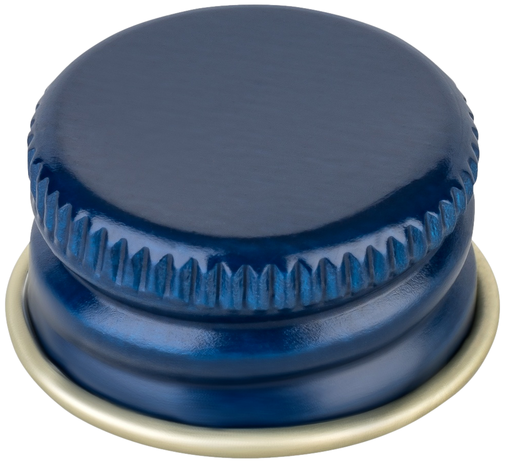 PP 18 Blau Vorgerollt