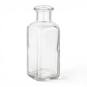 100 ml Apothekerflasche Quadrat aus Klarglas