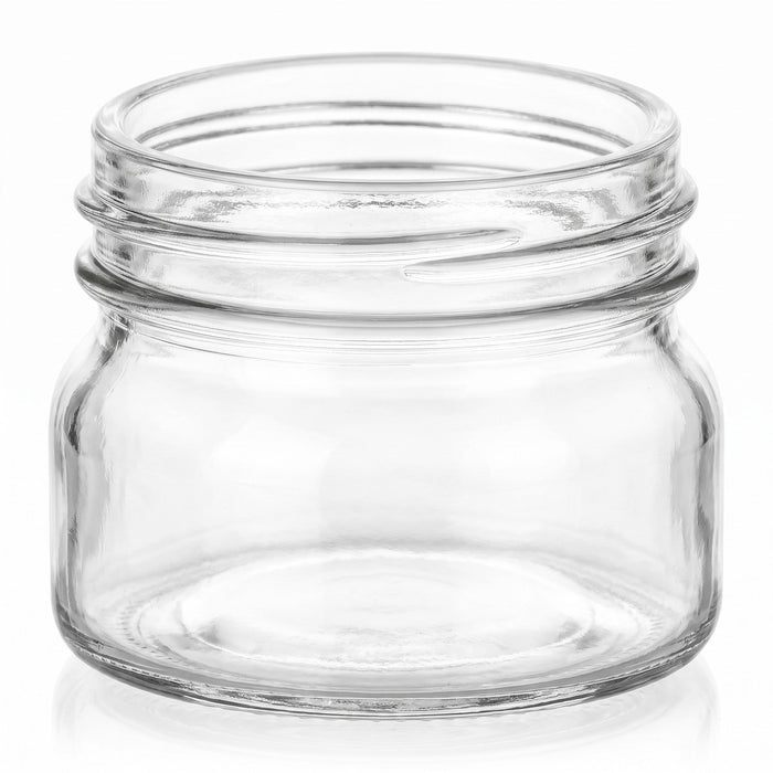 30 ml Einmachglas Rund – fabrikneues Glas ohne Verschluss