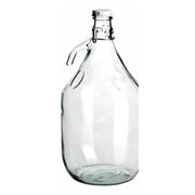 5000 ml Glas-Gallone rund mit Henkel und Bügelverschluss (5 L)