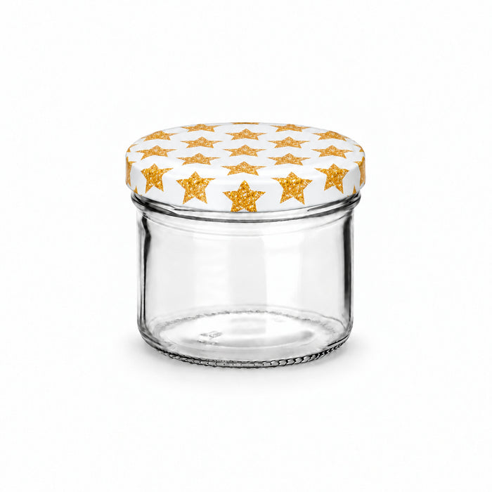 Classic Glas 230 ml mit TO82 goldene Sterne – leeres Glas