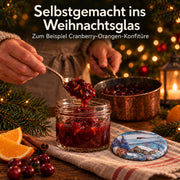 Classic Glas 230 ml mit TO82 Winterlandschaft – weihnachtliche Füllidee