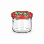 Classic Glas 230 ml mit TO82 Tanne rot-grün – leeres Glas
