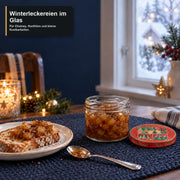 Classic Glas 230 ml mit TO82 Tanne rot-grün – weihnachtliche Füllidee