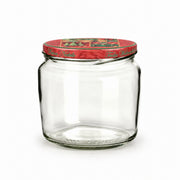 Classic Glas 360 ml mit TO82 Tanne rot-grün – leeres Glas
