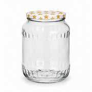 24er-Set Classic Facettenglas 720 ml mit goldenen Sternen