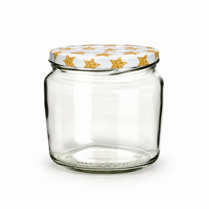 Classic Glas 360 ml mit TO82 goldene Sterne – leeres Glas
