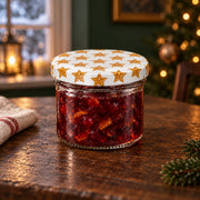 Classic Glas 230 ml mit TO82 goldene Sterne – weihnachtliche Füllidee