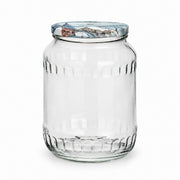 Classic Facettenglas 720 ml mit TO82 Winterlandschaft – leeres Glas