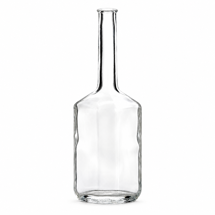 100 ml Amalfi – leer auf Weiß, ohne Verschluss
