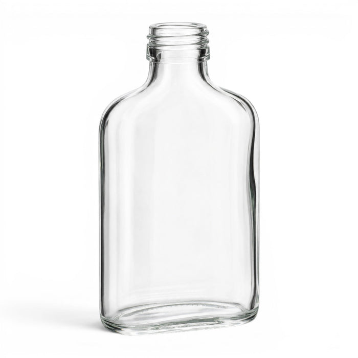 100 ml Flachmann – leere Produktansicht auf Weiß