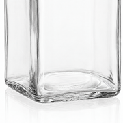 314 ml Einmachglas Quadrat (ohne Verschluss) – Materialdetail