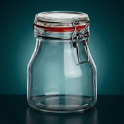 750 ml Bügelglas Rund – Glas- und Materialansicht