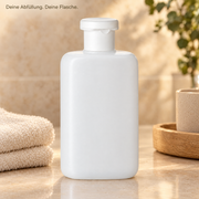 200 ml HDPE-Flasche mit Klappverschluss in warmer Umgebung