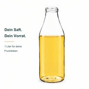 1000 ml Saftflasche – Volumen und Lieferumfang