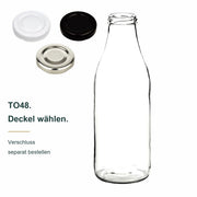 1000 ml Saftflasche – passende Verschlüsse separat wählbar