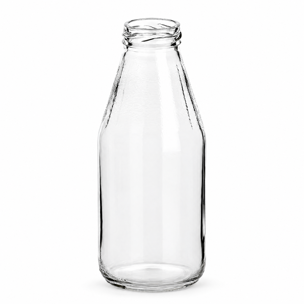 500 ml Saftflasche – leere Produktansicht auf Weiß