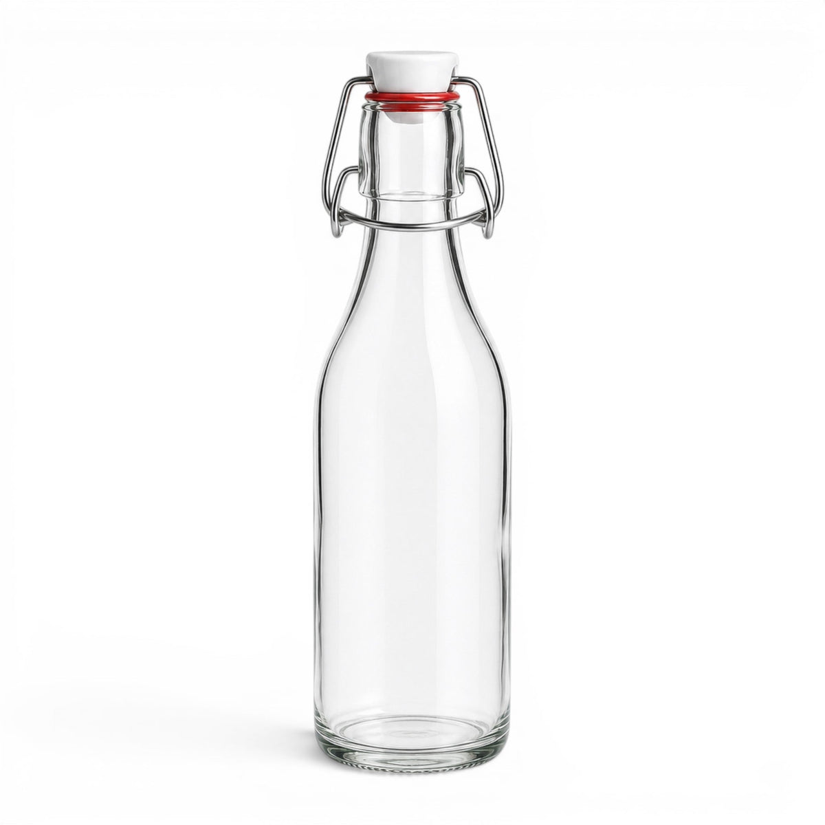 250 ml Bügelflasche rund mit Bügelverschluss