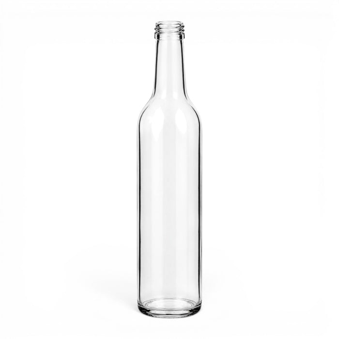 250 ml Bordeaux Glasflasche mit Schraubmuendung
