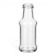 250 ml Barbecue Glasflasche mit Schraubmuendung