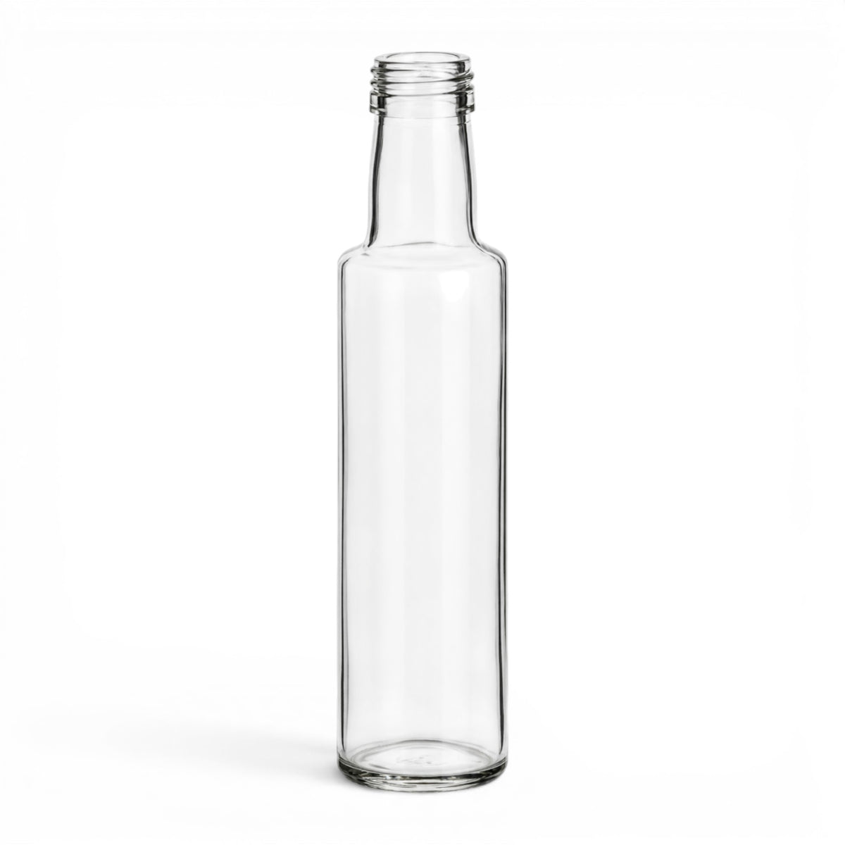 250 ml Dorica Glasflasche in Klarglas