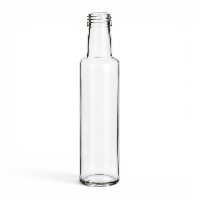 250 ml Dorica Glasflasche in Klarglas