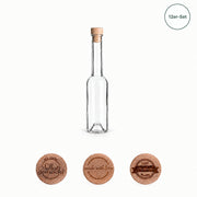 Sinfonie 200 ml mit gravierten Holzgriffen – Zwölfer-Set
