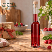 Sinfonie 200 ml mit gravierten Holzgriffen – Zwölfer-Set