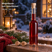 Sinfonie 200 ml mit gravierten Holzgriffen – Zwölfer-Set