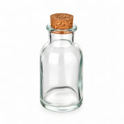 Clear Bottle 60 ml leer mit passendem Presskorken