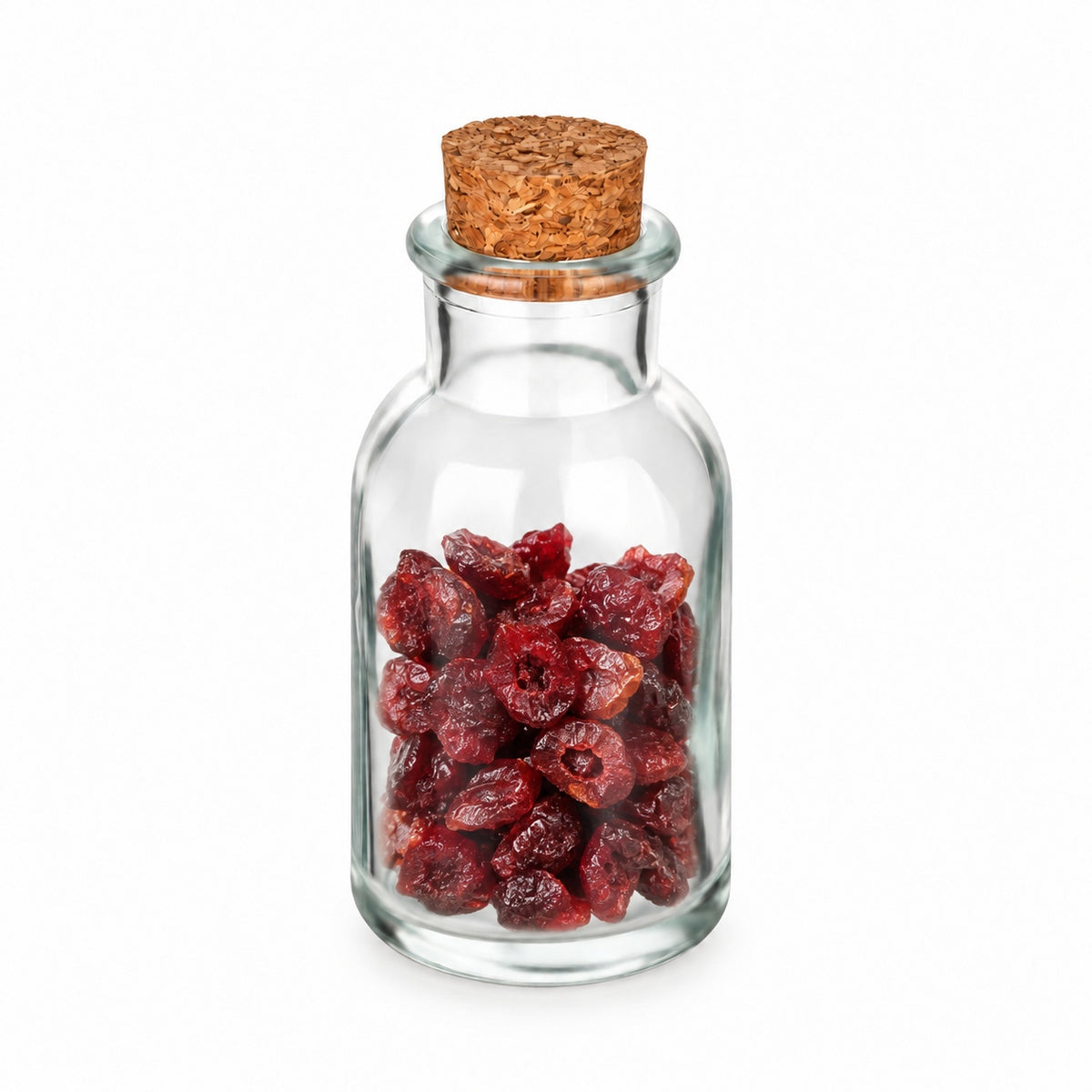 Clear Bottle 60 ml mit Presskorken und einer trockenen Befüllidee