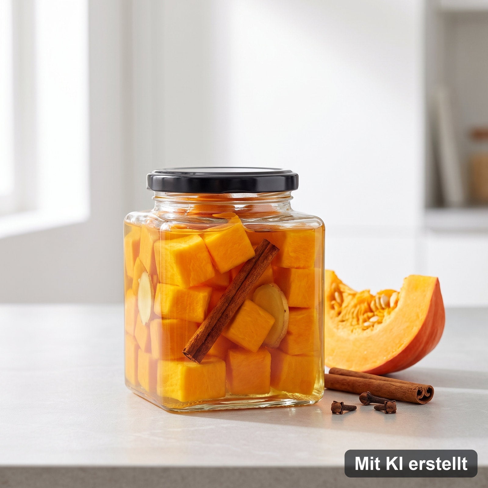 Kürbis süß-sauer selbst gemacht – Mit KI erstellt